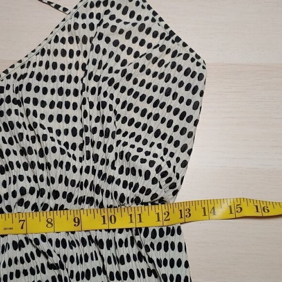 NWT ZARA Polka dot elastic waist asymmetrical hem camisole - Picture 9 of 13